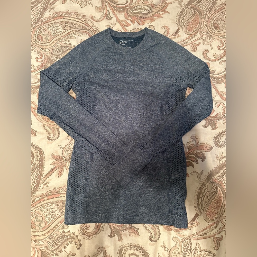 Fig’s Caribbean Blue salta like new condition size XS